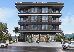 Строящийся комплекс в районе Оба