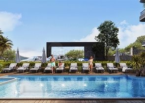 Строящийся комплекс в районе Оба