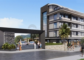 Строящийся комплекс в районе Оба