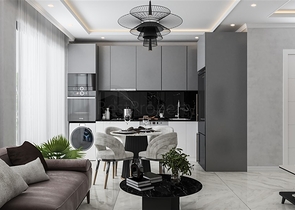 Строящийся комплекс в районе Оба