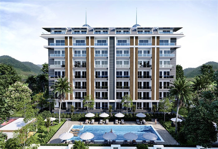 Новый инвестиционный проект на стадии строительства в Газипаша