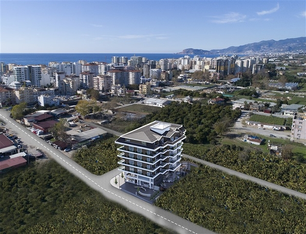 Новый строящийся проект в районе Махмутлар