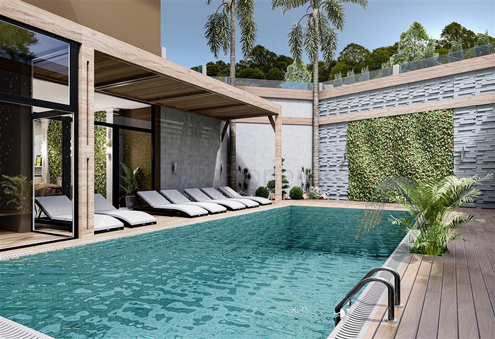 Новый строящийся проект в районе Махмутлар