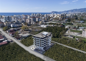 Новый строящийся проект в районе Махмутлар