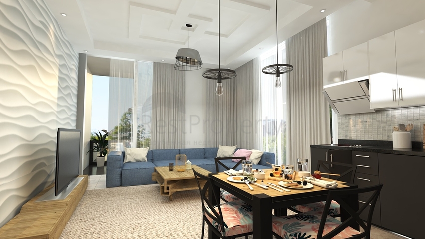 Квартира в новом инвестиционном проекте района Кестель