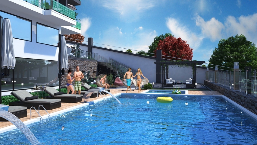 Квартира в новом инвестиционном проекте района Кестель