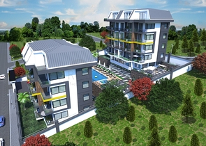 Квартира в новом инвестиционном проекте района Кестель