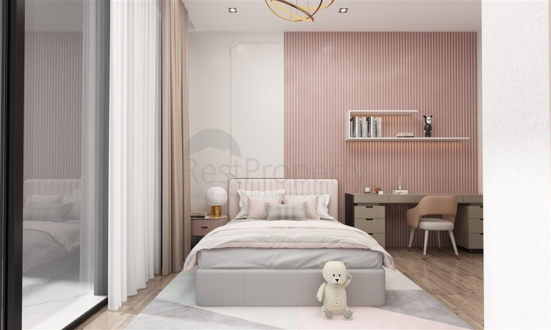 Проект элитных вил 5+1 в центре Алании с шикарным панорамным видом