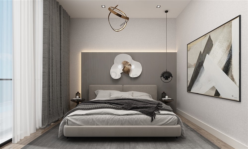 Проект элитных вил 5+1 в центре Алании с шикарным панорамным видом