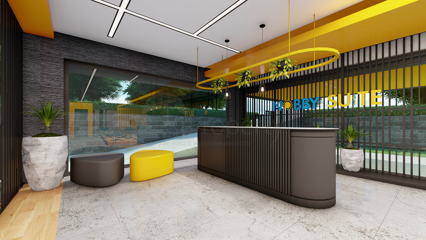 Квартира 1+1 в 550 м от моря в центре Алании