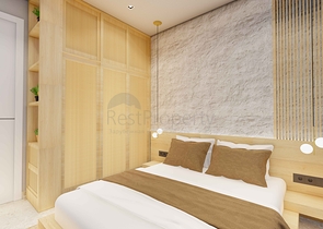 Квартира 1+1 в 550 м от моря в центре Алании