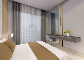 Квартира 1+1 в 550 м от моря в центре Алании