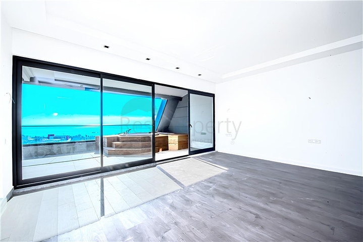 Комплекс роскошных вилл с видом на море в Авсалларе