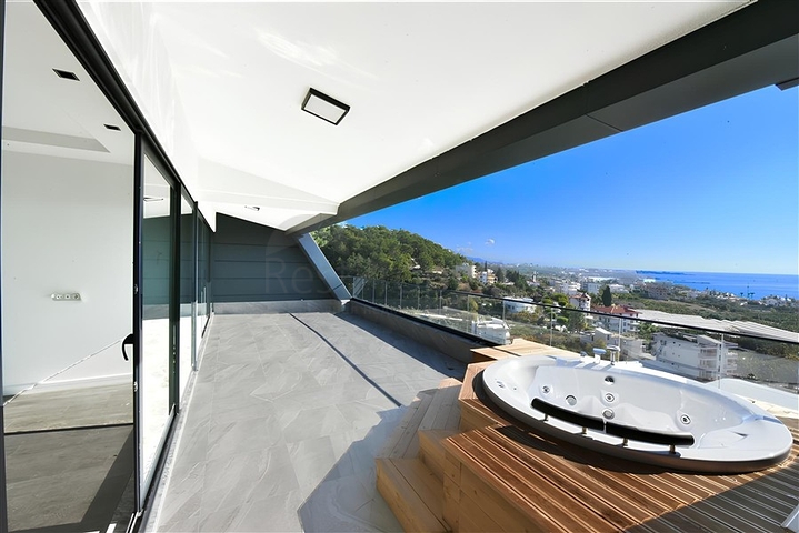 Комплекс роскошных вилл с видом на море в Авсалларе