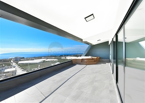 Комплекс роскошных вилл с видом на море в Авсалларе