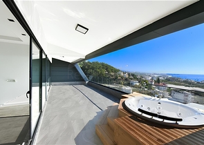 Комплекс роскошных вилл с видом на море в Авсалларе