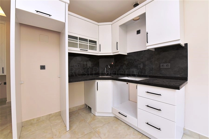 Квартира 1+1 в новом комплексе в районе Махмутлар