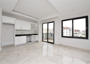 Квартира  1+1  в 200 м от моря в районе Кестель