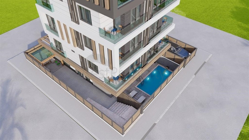 Новый комплекс в районе пляжа Клеопатры