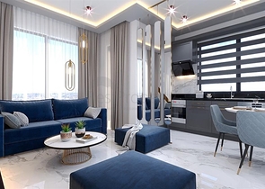 Новый комплекс в районе пляжа Клеопатры