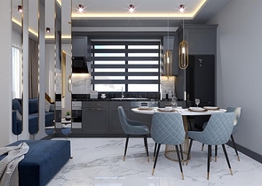 Новый комплекс в районе пляжа Клеопатры