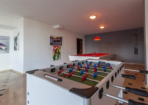 Садовый дуплекс 3+1 с видом на море в районе Каргыджак