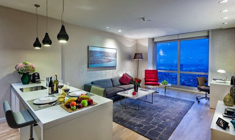 Квартиры в центре Стамбула с видом на море 