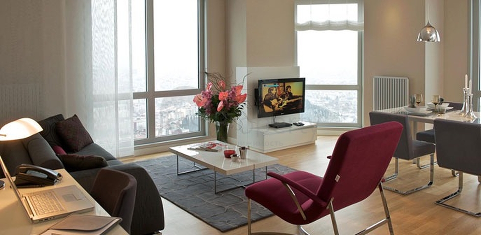 Квартиры в центре Стамбула с видом на море 