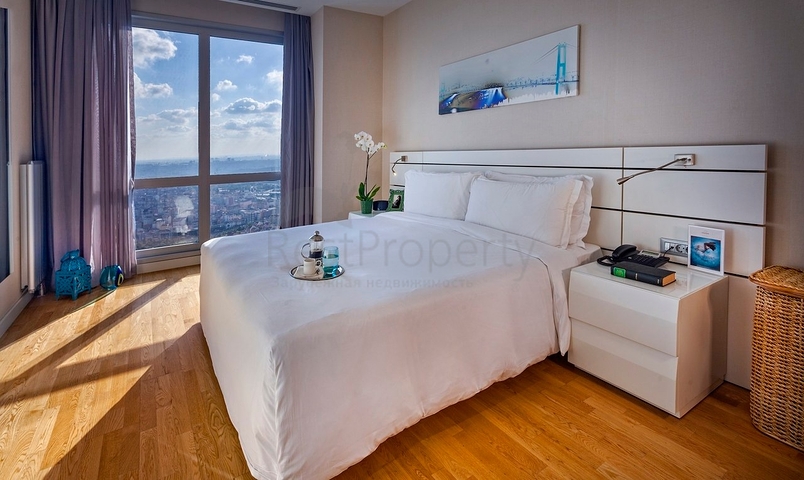 Квартиры в центре Стамбула с видом на море 