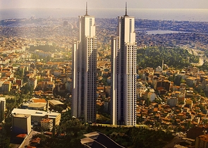 Квартиры в центре Стамбула с видом на море 