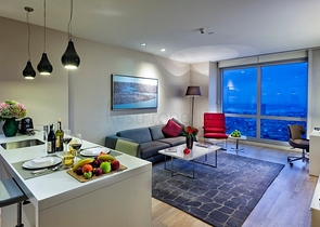 Квартиры в центре Стамбула с видом на море 