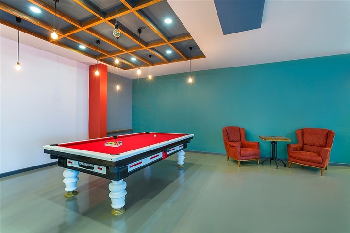 Меблированный пентхаус 2+1 с видом на Средиземное море