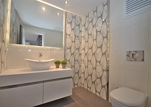 Меблированный пентхаус 2+1 с видом на Средиземное море