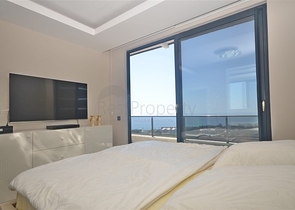 Меблированный пентхаус 2+1 с видом на Средиземное море