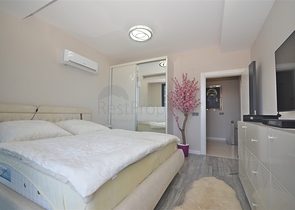 Меблированный пентхаус 2+1 с видом на Средиземное море