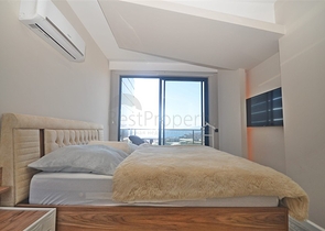 Меблированный пентхаус 2+1 с видом на Средиземное море