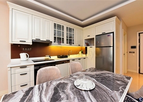 Двухкомнатная квартира в комплексе на первой линии в районе Кестель