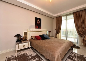 Двухкомнатная квартира в комплексе на первой линии в районе Кестель