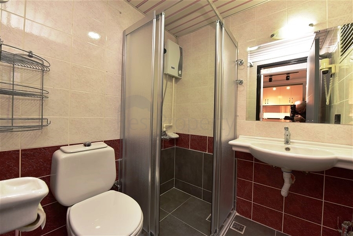 Меблированная квартира 1+1 в районе Оба в шаговой доступности от моря