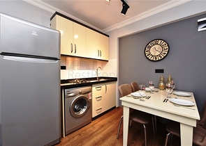 Меблированная квартира 1+1 в районе Оба в шаговой доступности от моря