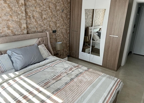 Светлая меблированная квартира 1+1 в центре Алании рядом с морем