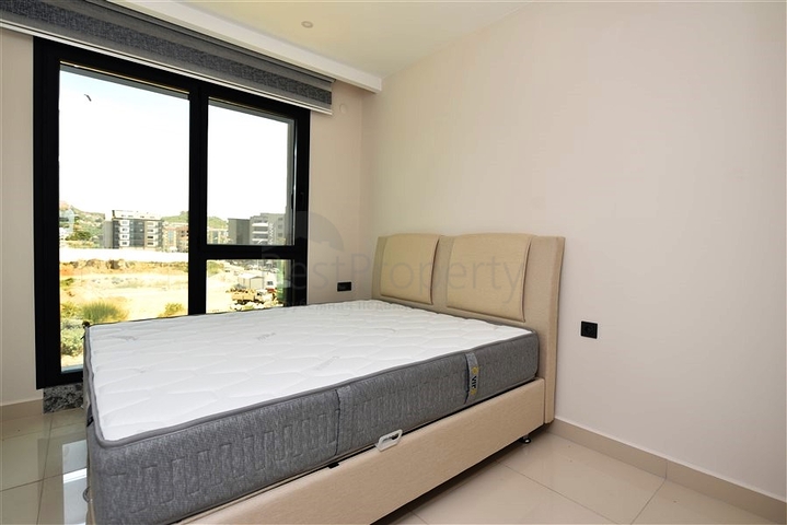 Квартира 1+1 в 200 м от пляжа в районе Каргыджак 