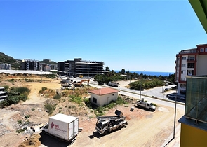 Квартира 1+1 в 200 м от пляжа в районе Каргыджак 