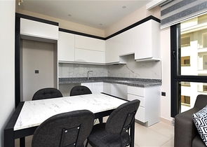 Квартира 1+1 в 200 м от пляжа в районе Каргыджак 