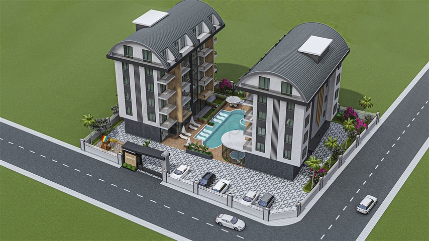 Инвестиционно- привлекательное предложение в живописном районе Оба