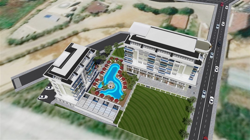 Новый проект в Каргыджаке в 200 метров от моря