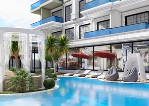 Новый проект в Каргыджаке в 200 метров от моря