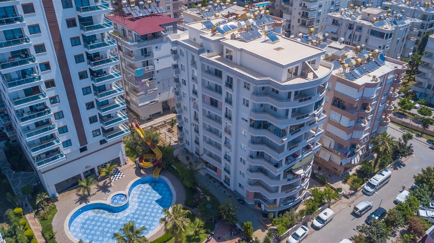 Трёхкомнатная квартира в районе Махмутлар