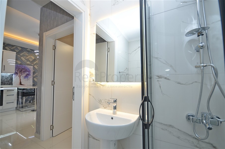 Новая квартира планировкой 1+1 в престижном районе Каргыджак  Новая квартира планировкой 1+1 в престижном районе Каргыджак