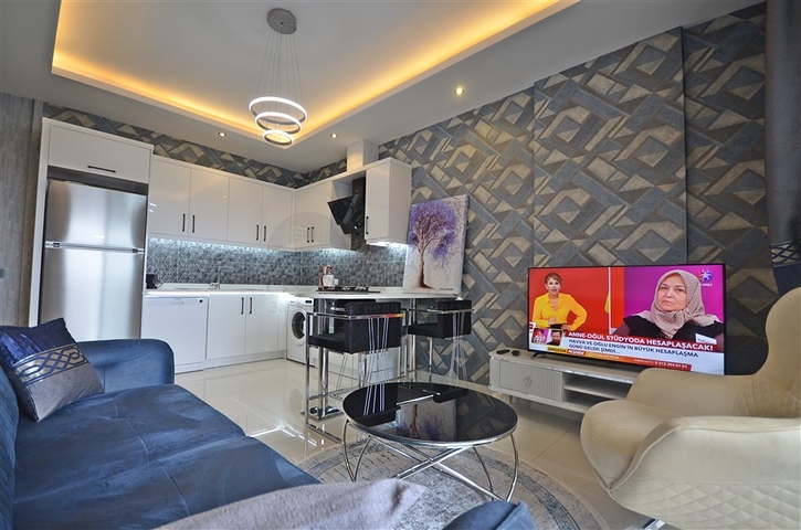 Новая квартира планировкой 1+1 в престижном районе Каргыджак  Новая квартира планировкой 1+1 в престижном районе Каргыджак